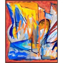 L ART Wall Art "CRUNCHY" CANVAS ART DIPTYCH