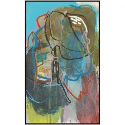 L ART "CRY FREEDOM" CANVAS ART