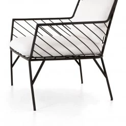 FOUR HANDS DALI OUTDOOR CHAIR: WHITE