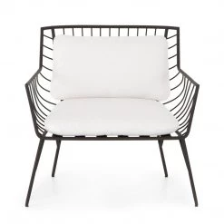 FOUR HANDS DALI OUTDOOR CHAIR: WHITE