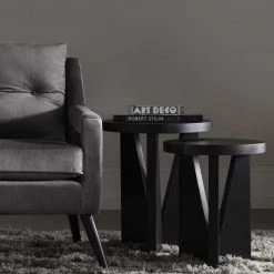 UTTERMOST DARK JAVA NESTING TABLES