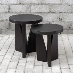 UTTERMOST DARK JAVA NESTING TABLES