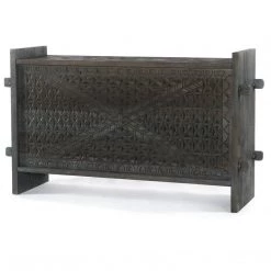 FOUR HANDS Furniture DARK TOTEM TRUNK CONSOLE 11 FOUR HANDS Furniture DARK TOTEM TRUNK CONSOLE