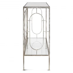 UTTERMOST DAVINA MIRRORED TOP CONSOLE TABLE Living Room