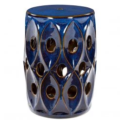 SURYA DAYNA CERAMIC GARDEN STOOL Furniture