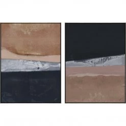 L ART "DEEP HORIZON" CANVAS ART SERIES