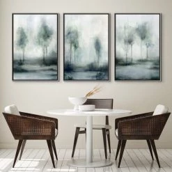 L ART "DEEP IN THE WOODS III" CANVAS ART Wall Art