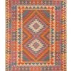 SURYA DEJA KILIM RUG: ORANGE SUNRISE