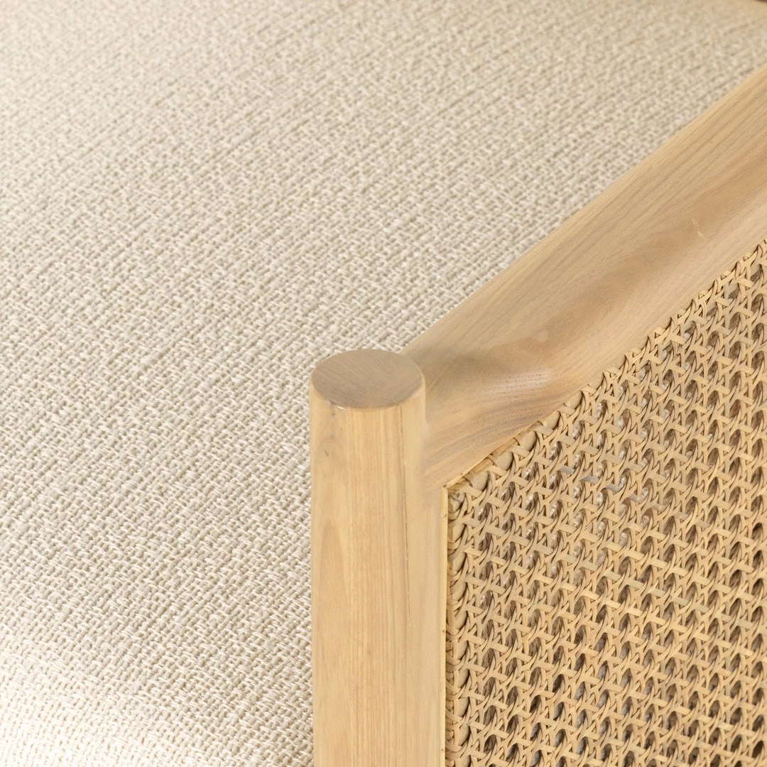 FOUR HANDS Furniture DEMPSEY CANE PANELED ARM CHAIR: IVORY 9 FOUR HANDS Furniture DEMPSEY CANE PANELED ARM CHAIR: IVORY