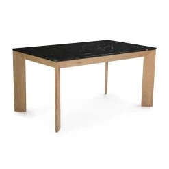 MOES Furniture DENMARK BLACK MARBLE TOP DINING TABLE