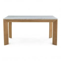 MOES DENMARK WHITE MARBLE TOP DINING TABLE Furniture