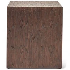 URBIA DENVER OAK END TABLES: SMOKED OAK Living Room