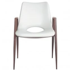 ZUO Furniture DESI DINING CHAIR: WHITE | SET OF 2