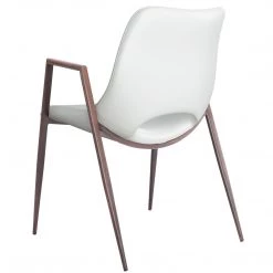 ZUO Furniture DESI DINING CHAIR: WHITE | SET OF 2