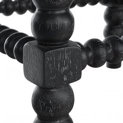 UTTERMOST Furniture DHARMA CERUSED BLACK COUNTER STOOL