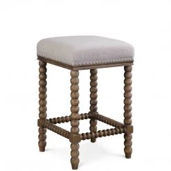 UTTERMOST Furniture DHARMA LIGHT WALNUT COUNTER STOOL