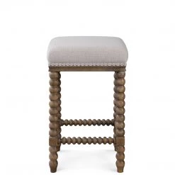 UTTERMOST Furniture DHARMA LIGHT WALNUT COUNTER STOOL