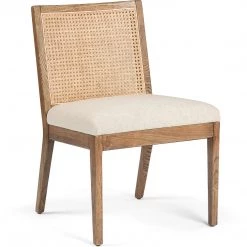 FOUR HANDS DIEGO CANE ARMLESS DINING CHAIR