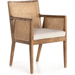 FOUR HANDS DIEGO CANE DINING ARM CHAIR