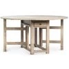 DOVETAIL Furniture DINAH 60" ROUND DINING TABLE