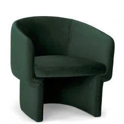 URBIA DITA VELVET BARREL CHAIR