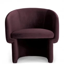 URBIA DITA VELVET BARREL CHAIR