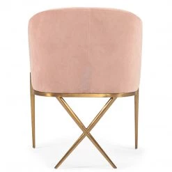 VIG DIVINE BLUSH VELVET ACCENT CHAIR Furniture