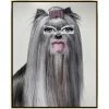 L ART "DOGGIE 5" CANVAS ART