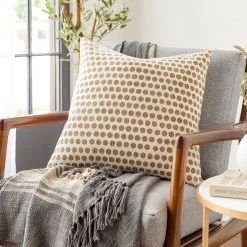 SURYA Pillows + Decor DOLA DOTS WOVEN COTTON PILLOW 29 SURYA Pillows + Decor DOLA DOTS WOVEN COTTON PILLOW