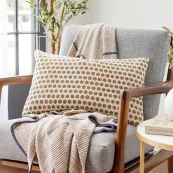 SURYA Pillows + Decor DOLA DOTS WOVEN COTTON PILLOW 30 SURYA Pillows + Decor DOLA DOTS WOVEN COTTON PILLOW