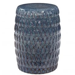 SURYA Furniture DORI CERAMIC GARDEN STOOL