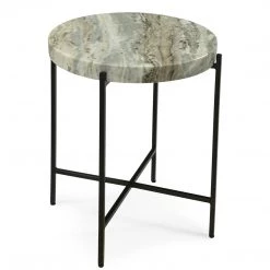 MOES Furniture DOT SAND STONE MARBLE ACCENT TABLE