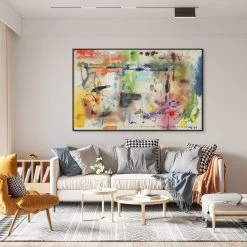 L ART "DREAM CANDY II" CANVAS ART