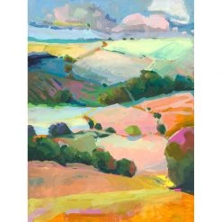 L ART "DREAMING THE SKY" CANVAS ART DIPTYCH 7 L ART