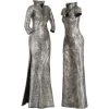 PHILLIPS COLLECTION VINTAGE SILVER DRESS FLOOR SCULPTURES