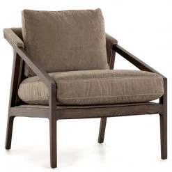 FOUR HANDS EARL SAGE WORN VELVET ACCENT CHAIR Furniture