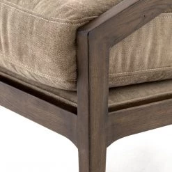 FOUR HANDS EARL SAGE WORN VELVET ACCENT CHAIR Furniture