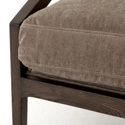 FOUR HANDS EARL SAGE WORN VELVET ACCENT CHAIR Furniture