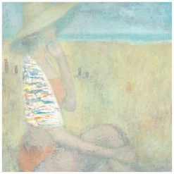 L ART "EASY BREEZY" CANVAS ART