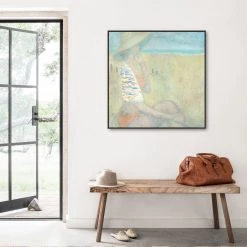 L ART "EASY BREEZY" CANVAS ART