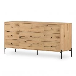 FOUR HANDS EATON LIGHT OAK DRESSER Furniture