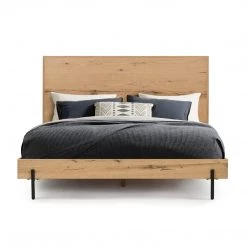 FOUR HANDS Furniture EATON LIGHT OAK PLATFORM BED