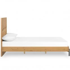 FOUR HANDS Furniture EATON LIGHT OAK PLATFORM BED