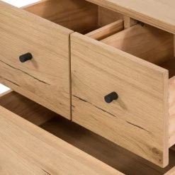 FOUR HANDS EATON LIGHT OAK & RESIN NIGHTSTAND Furniture