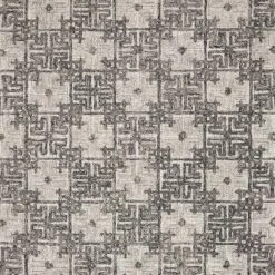 LOLOI EHREN 01 TEXTURED WOOL RUG: CHARCOAL, FOG