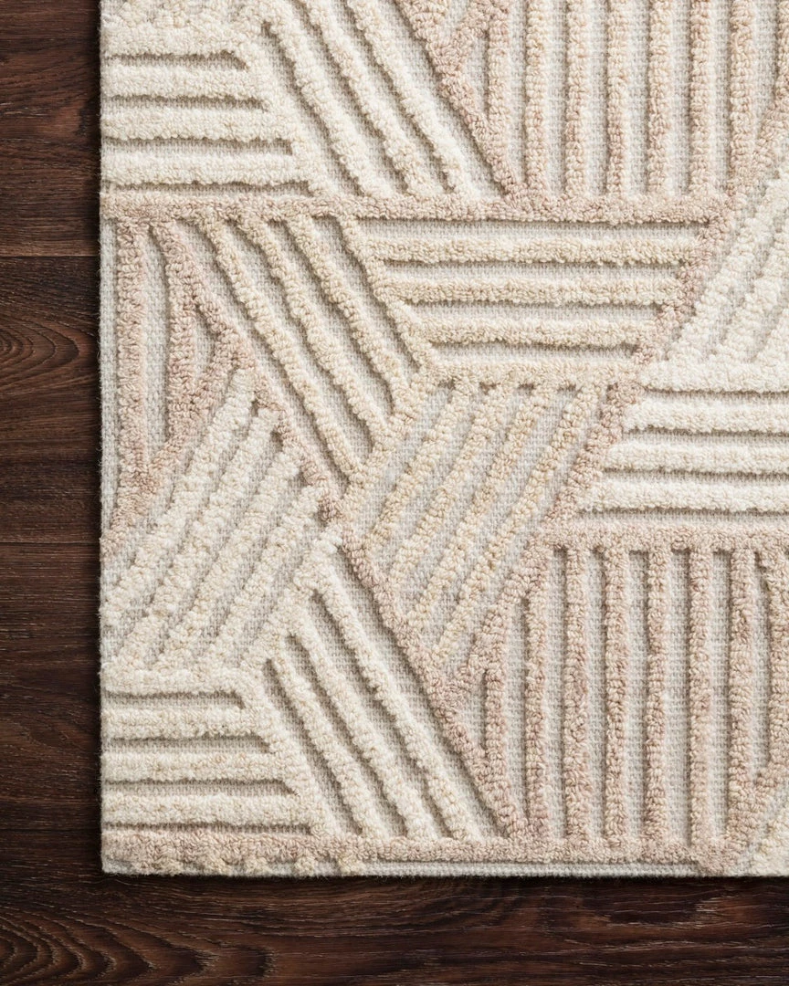 LOLOI EHREN 04 TEXTURED WOOL RUG: IVORY, OATMEAL 5 LOLOI EHREN 04 TEXTURED WOOL RUG: IVORY, OATMEAL