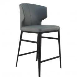 MOES DELANEY COUNTER STOOL: GREY Kitchen + Dining