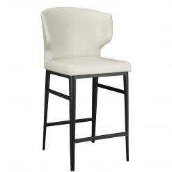 MOES DELANEY COUNTER STOOL: BEIGE Kitchen + Dining