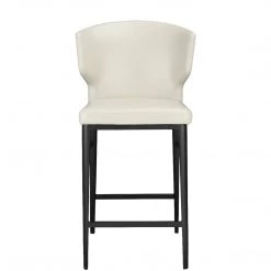 MOES DELANEY COUNTER STOOL: BEIGE Kitchen + Dining