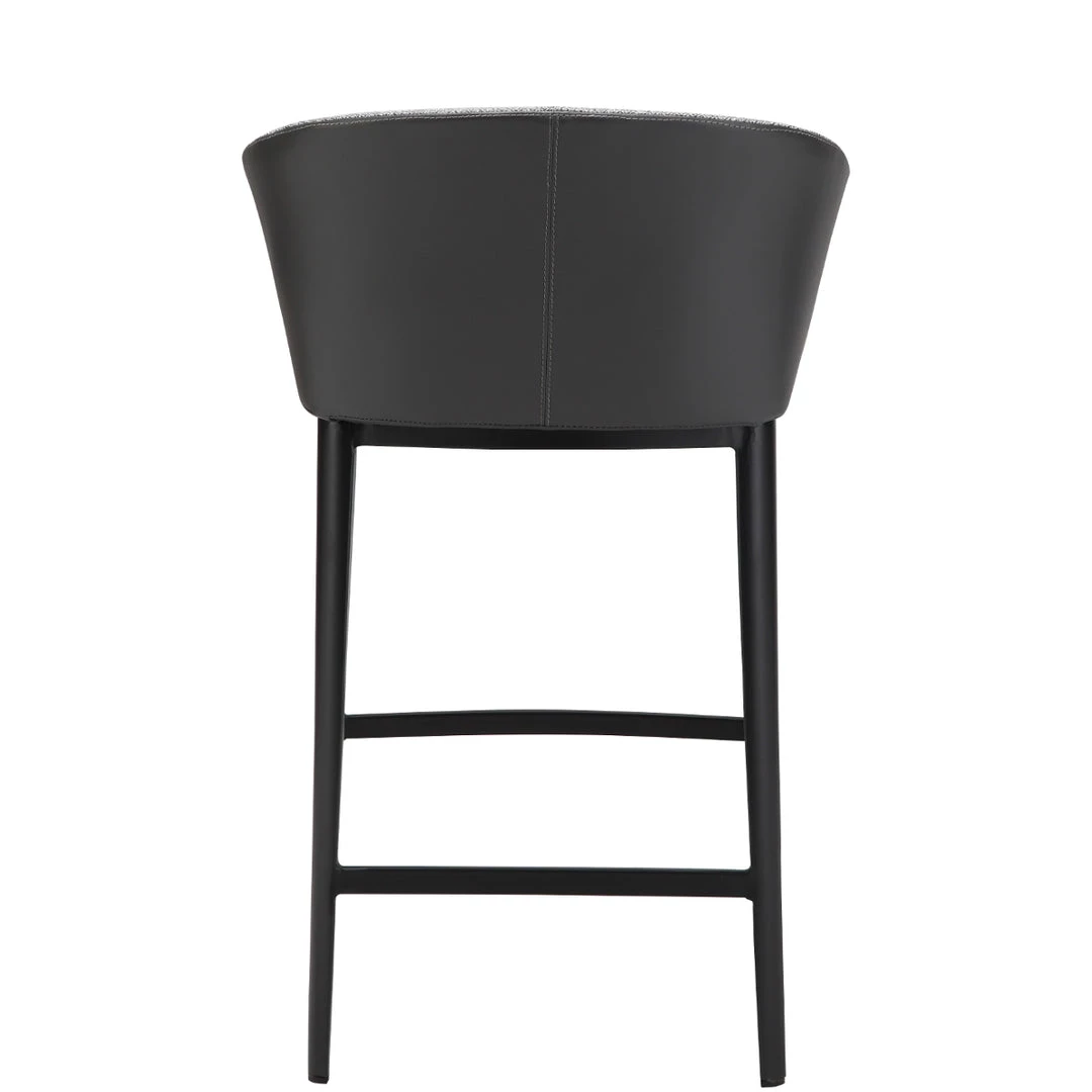 MOES Kitchen + Dining BECKETT COUNTER STOOL: GREY 3 MOES Kitchen + Dining BECKETT COUNTER STOOL: GREY